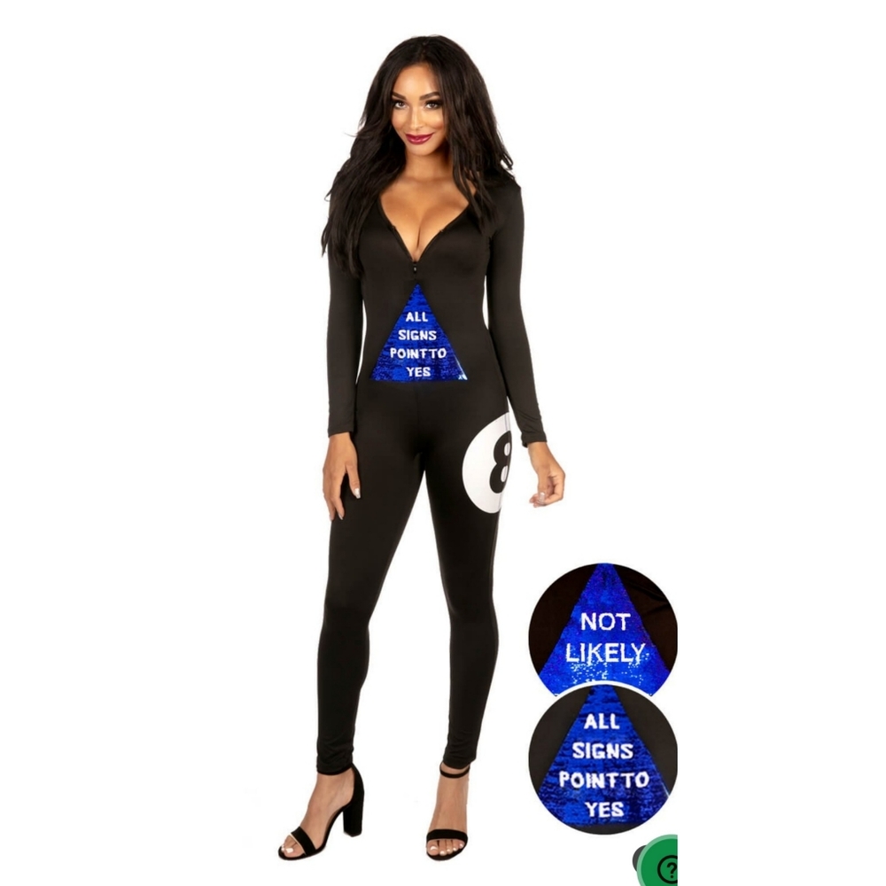 New Tipsy Elves Magic 8 Ball Costume sz M